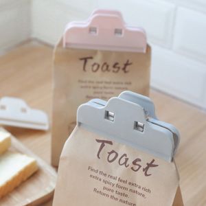 HOME BEST 1pc Household Portable Practical Snacks Food Bag Sealing Clip Food Nut Storage Clips Chip Kitchen Air Tight Seal Grip