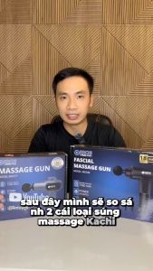 Máy massage cầm tay Kachi MK377 với 9 cấp độ rung