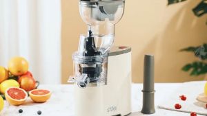 【SG Stock 】Powerful Electric Juice Extractor Juicer Blender Fruit Vegetable Slow Juicer Machine Easy to Clean Pulp Measuring Cup 98%