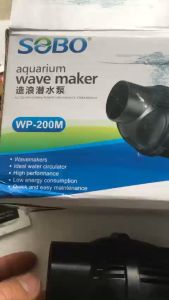 Máy thổi luồngtạo sóngđẩy cặn bẩn SOBO WP-200M(12W-5000L/H) DÙNG CHO BỂ CÁ CẢNHBỂ CÁ KOI.