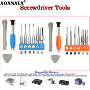 Screwdriver Set Disassembly Opening Tool Kit Repair Parts For Switch GBA SP New 3DS XL PSP NGC Game Console