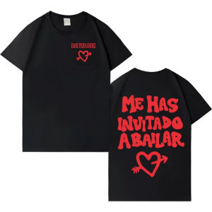 Sanrio | Rapper Dani Fernandez Fashion Print T-shirt Men Women Streetwear Tshirts Summer Casual Y2K Pop Oversized T-shirts Loose Clothing