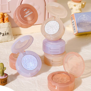 Peach Highlighter Eyeshadow Palette Diamond Glitter Mashed Potatoes Highlighter Gel Face Body Brighten Natural Make up