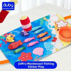 Auby | Chewable Pulling Carrot & Tissue Baby Toy