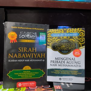 paket 2 buku SIRAH NABAWIYAH & MENGENAL PRIBADI AGUNG NABI MUHAMMAD SAW