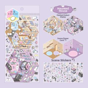 Shanle | DIY Stress Relief Aquarium 3D Decoration Stickers