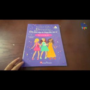 [NHẬP MÃ LAZSOCIAL50K]  Sách Sticker Dolly Dressing - Dán Hình Sáng Tạo Trang Phục Búp Bê - Đinh Tị ( cho bé từ 6 tuổi )