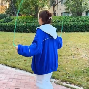 เชือกกระโดด ออกกำลังกาย ปรับยาวได้ 2.7/3 เมตร ลดน้ำหนักได้ดี เด็กและผู้ใหญ่เล่นได้ ทนทาน อุปกรณ์ออกกำลังกาย พร้อมส่ง