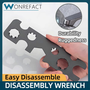 Stainless Steel Bathroom Sink Faucet Allen Disassembly Tool Wrench Universal Washing Basin Spout Removal Tool Household Hardware