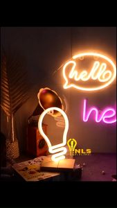 LED Neon Light Dekorasi USB Baterai Lampu Dekorasi Tulisan DC 5V