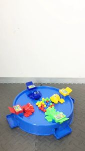 [ Giggel ] Mainan Anak Frogs Game Scramble Ball / Hungry Frog / Mainan Katak Makan Meja Bundar