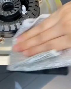 Khăn lau nhà bếp bằng vải lưới sợi kim loại đa năng tiện dụng 20x20cm GD797-Kruachenkc