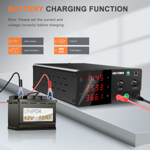 【Philippines spot】Nice Power Adjustable 30V 20A Switching DC Power Supply 4 Digits LCD Plating Power Supply 30v 30a For Battery Chargign Computer Mobile Phone Repair