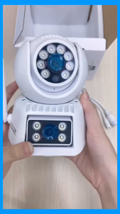 Camera giám sát an ninh P13-YP camera ngoài trời 6MP - Báo động phát hiện chuyển động có âm thanh- Ánh sáng đêm