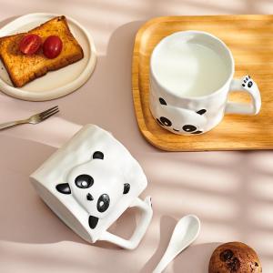 Cute Cartoon Panda Ceramic Cup