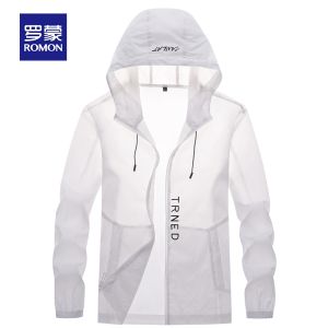 ROMON | Lomond Mens Ice Silk Sun Protection Clothing Outdoor Cycling Travel Sports Fishing Shirt Summer Thin Breathable Jacket
