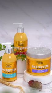CBD Bio+Peptide Complex Hair Mask | Shampoo | Conditioner (Kuning) - Hair Fall Treatment | Rambut Rontok | Hair Loss