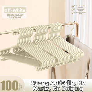 SIVASS | Non-slip and Mark-free Large Clothes Hangers 50 pieces