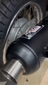 พร้อมส่ง ท่อผ่า Nouvo elegance 135 โพเดียมวัน ท่อแต่ง ผ่าหมก มี ม.อ.ก 2ระบบ นูโว135 ตรงรุ่น ท่อ