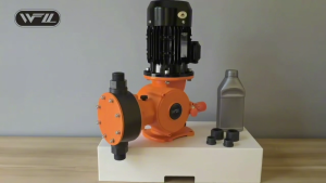 WELL-OFF WK Mechanical Diaphragm Metering Pump/Dosing Pump/Metering Pump/Disinfection Pump/Liquid Dosing Pump/Electric Water Pump/Wastewater treatment pump