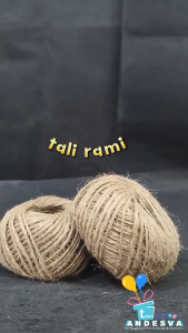 tali rami / tali benang goni vintage / tali dekorasi / tali benang aksesoris