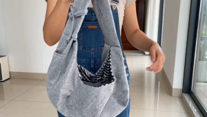Pet Crossbody Shoulder Bag Carrier Bag Outdoor Travel Portable Cat Puppy Sling Carrier Bag