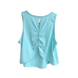 Lightweight Quick-Dry Yoga Vest Women Hollow Out Beauty Back Sport Top