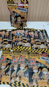 50pcs Construction Theme Birthday Party Loot Bags Favor Bags  Treat Bags  Pouches