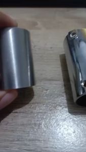 sok korden Bracket Pipa bulat 1" besi 1 inch 25 mm lemari baju tirai penyekat Gorden 25mm