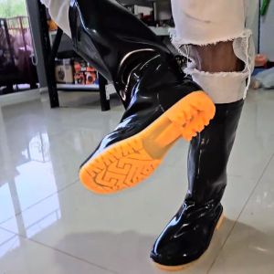 Sepatu Boots Karet 41-44 Pria Kerja Safety Proyek Bot Panjang MAT|MK038