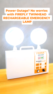 【24 Hours Delivery】 Emergency Lamp Light Fire Emergency Lamp Ultrafire Rechargeable Twinhead LED Automatic Emergency Lamp for Brown OutSafety Exit Evacuation Instructions Work Lights