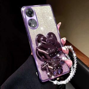 เคสโทรศัพท์สำหรับ Samsung A17 A56 A36 A16 A55 A35ฝาหลังที่มีที่ใส่และสายคล้อง A24 A14 A05S A13ได้5ก. ตัวปกป้องกล้องถ่ายรูปฝาหลัง A04S พร้อมที่ยึดและสายรัด