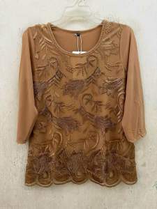 Áo voan thun trung niên