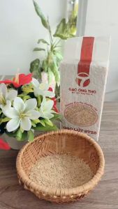 Gạo Lứt Thơm ST25 - Thương hiệu Gạo Ông Thọ - Cơm mềm tơi dẻo thơm và bùi - Túi hút chân không định hình