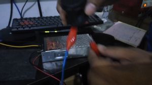 FAST DELIVERY USB Charger Motor dan Mobil Fast Charging 2 Port 4.2A with LED Display Voltmeter