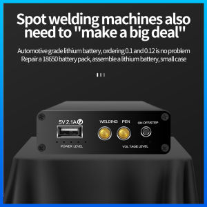5000mah mobile portable spot welder diy full set with charging function DX10