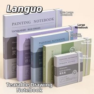 Languo | Drawing & Sketch Book For Marker Acrylic Use Tear-Off Pages