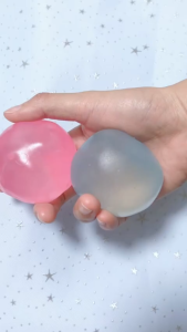 2 Pcs Coconut Oil Squishy Study Work Relaxation Desk Decor Fun Anxiety Gift for Adults & Kids.