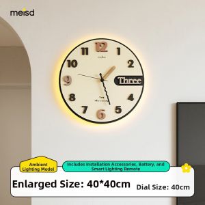 MEISD | New for 2026 Electronic Minimalist Wall Clock