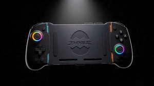 DOBE Stretchable Controller for Nintendo Switch 1 2 & OLED Ergonomic Grip with RGB Lighting Turbo 4 Marco