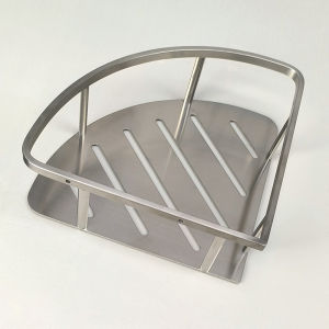 Bathroom Corner Bracket Thickened 304 Stainless Steel Tripod Bathroom Corner Shelf Shower Room Wall-Mounted Storage Rack