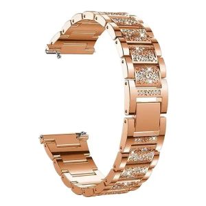 18mm 20mm 22mm Women Bracelet For Huawei Watch GT6 GT5 GT4 46mm 41mm Diamond Chain Strap For Huawei GT3 GT2/Watch 4 3 Pro Band