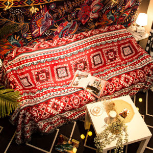 Retro National Style Sofa Cover