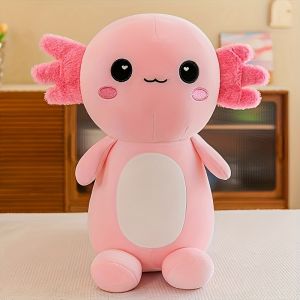 1pc Cartoon Axolotl Plush Axolotl Plush Realistic Ambystoma Creepy Amphibians Plush Toys Home Decoration Birthday Party,The Best