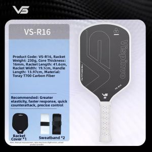Vispinvo | USAPA Certified Carbon Fiber Professional Tournament Pickleball Paddle