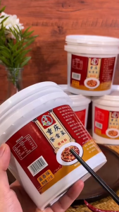 KINOFOODS - Chongqing Spicy Sauce 1KG Bucket Spicy Stir Fry Sauce Spicy Sauce Chinese Taste All In One
