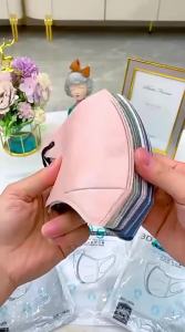 50/100PCS 3D Protective Masks Efficient Protection Breathable Fashion Protective Masks Fashionable Face Masks Disposable Masks