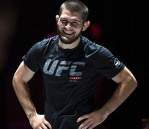 UFC Classic Small Eagle Short Sleeve T-Shirt Summer Sports Men Casual Pure Cotton round Neck Loose Sports Large Size