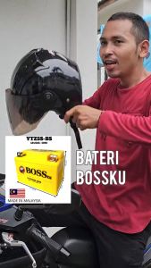 BOSSKU BATERI YTZ5S MOTOR BATTERY EX5 DREAM LC135 V2-V8 Y15 Y16 DASH AVANTIZ WAVE LAGENDA 115 EGO