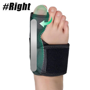 1pc Adjustable Bunion Straightener for Pain Relief Big Toe Orthopedic Separator for Hallux ValgusHammer Toe Day/Night Support